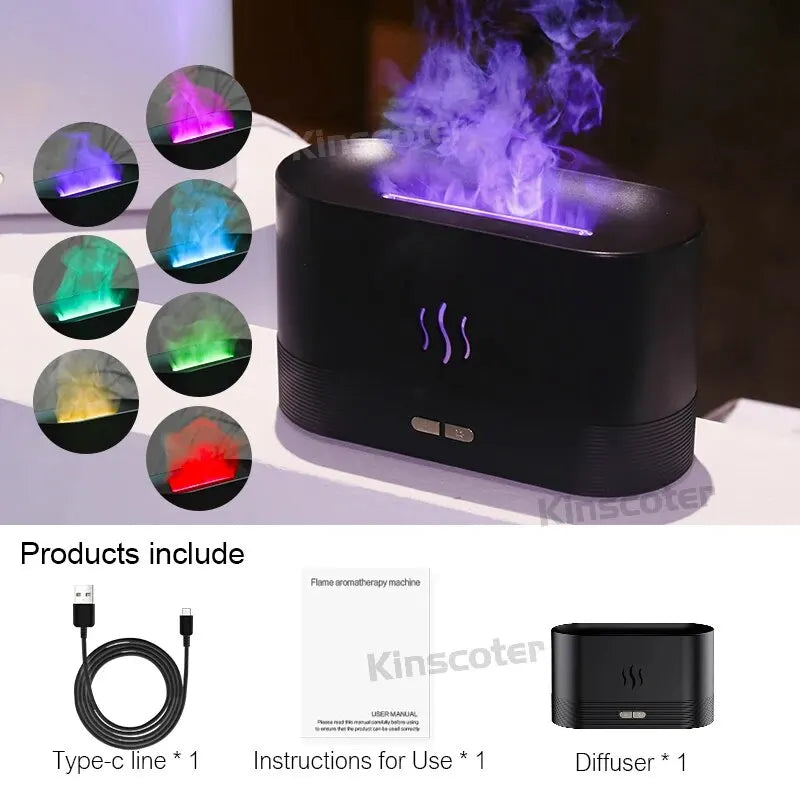 Aroma Diffuser Air Humidifier Ultrasonic Cool Mist Maker Fogger Led