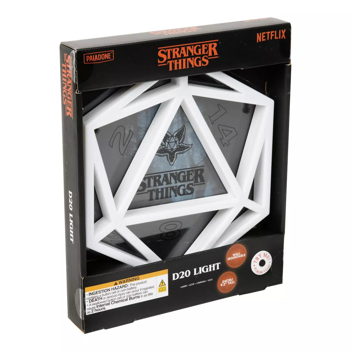 Stranger Things D20 LED Neon Light