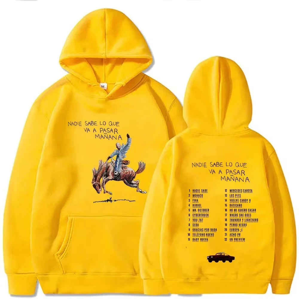 Bad Bunny New Album Nadie Sabe Lo Que Va Pasar Manana Sweatshirts