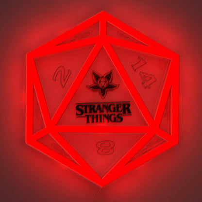 Stranger Things D20 LED Neon Light