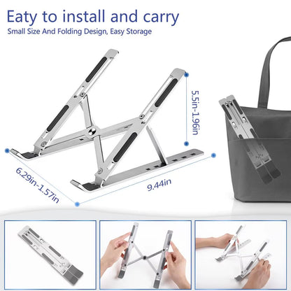 Foldable Laptop Stand (Adjustable)