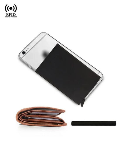 Rfid Metal Credit Card Holder Luxury Men Minimalist Wallet