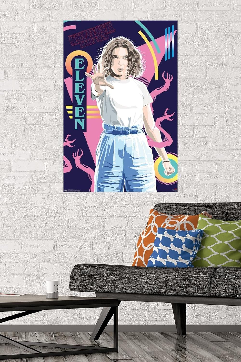 Netflix Stranger Things: Season 3 - Eleven Wall Poster, 22.375" X 34", Premium Unframed Version