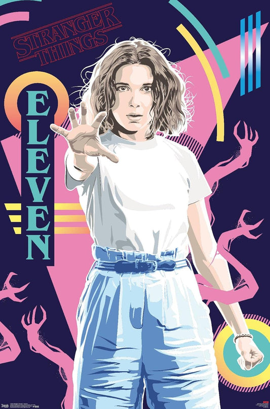 Netflix Stranger Things: Season 3 - Eleven Wall Poster, 22.375" X 34", Premium Unframed Version
