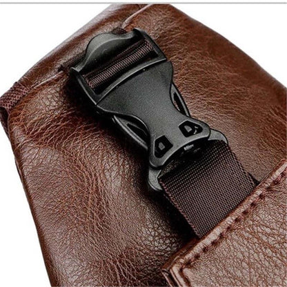 Chest Bag with Headset Hole for Men