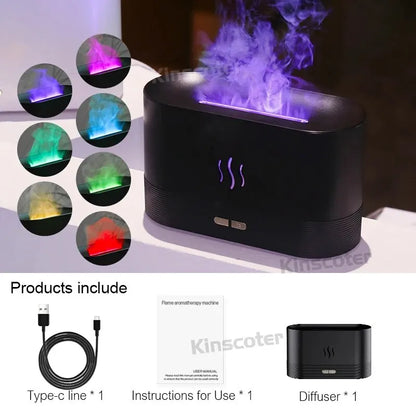 Aroma Diffuser Air Humidifier Ultrasonic Cool Mist Maker Fogger Led 