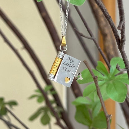 Book Necklace for Best Mom 