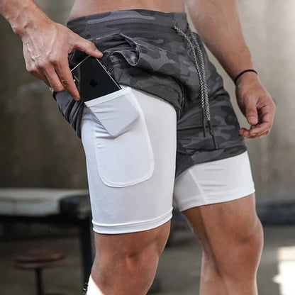 Running Shorts Men Gym Sports Shorts 