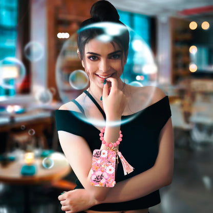 Women’S Tassel Wristlet Keychain - Wallet & Card Case in One, Christmas Gift