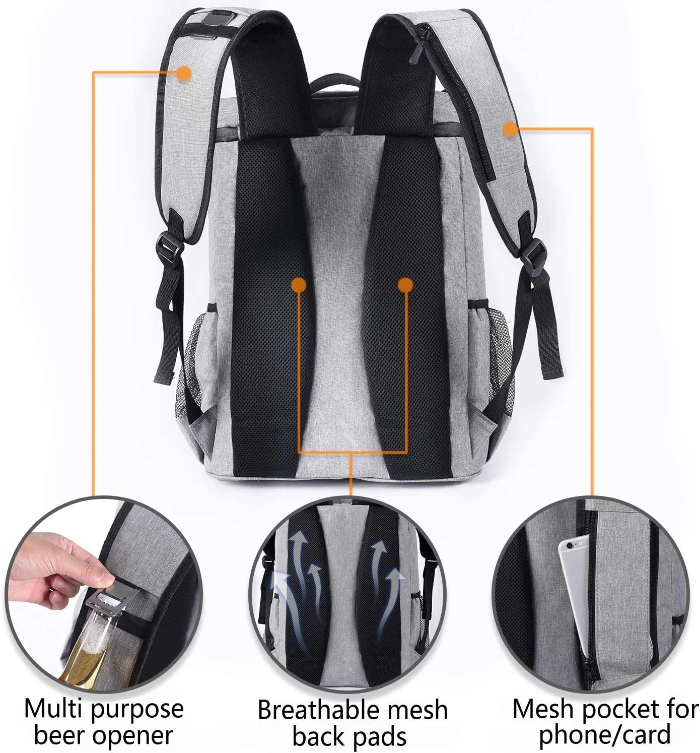 Backpack Cooler Leakproof Insulated Waterproof Backpack 