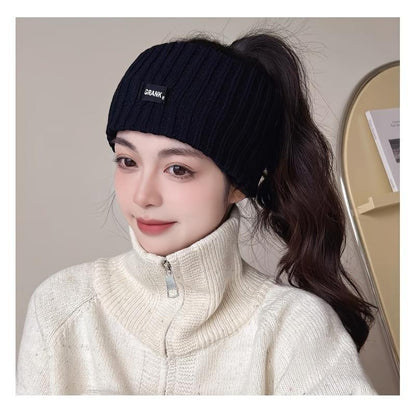 4Pcs Winter Warm Knitted Hat Set 