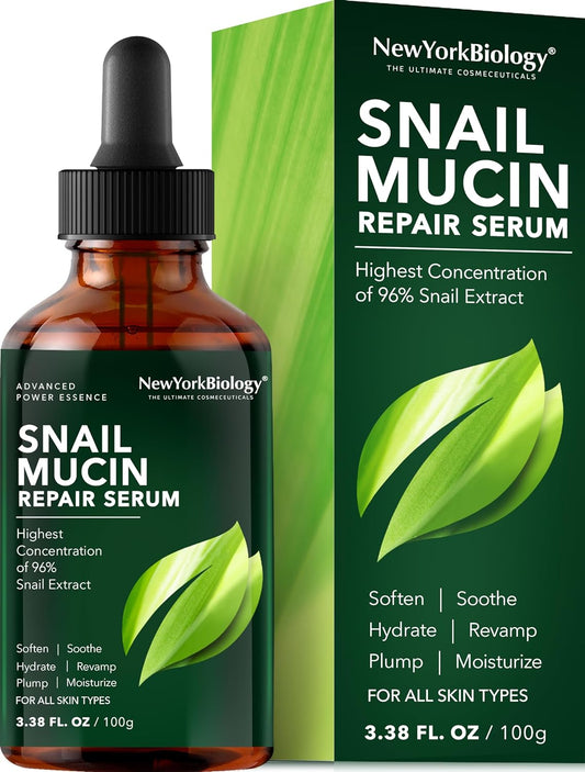 New York Biology 96% Korean Snail Mucin Serum for Face.