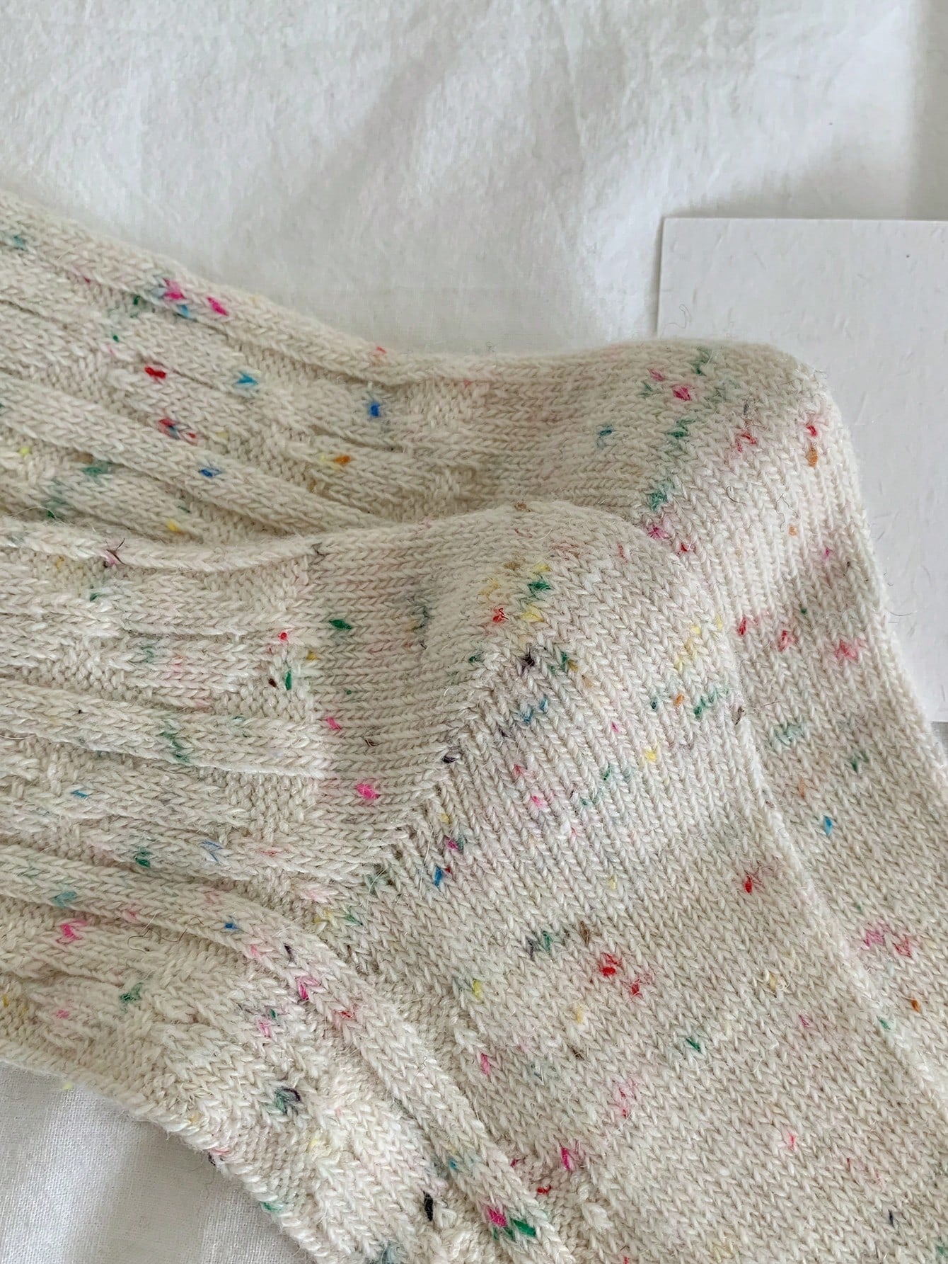 3Pairs Women'S Thick Warm Wool Vintage Style Mid-Calf Socks for Autumn and Winter, Fall