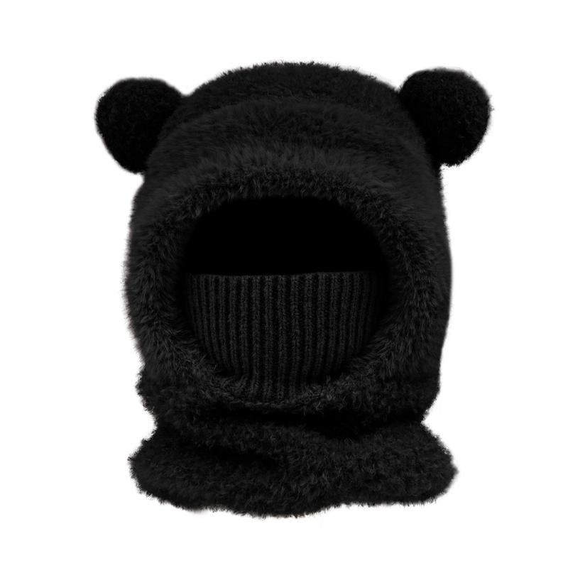 Cute Bear-Ear Design Windproof Hat