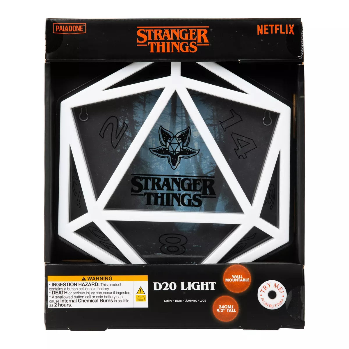 Stranger Things D20 LED Neon Light