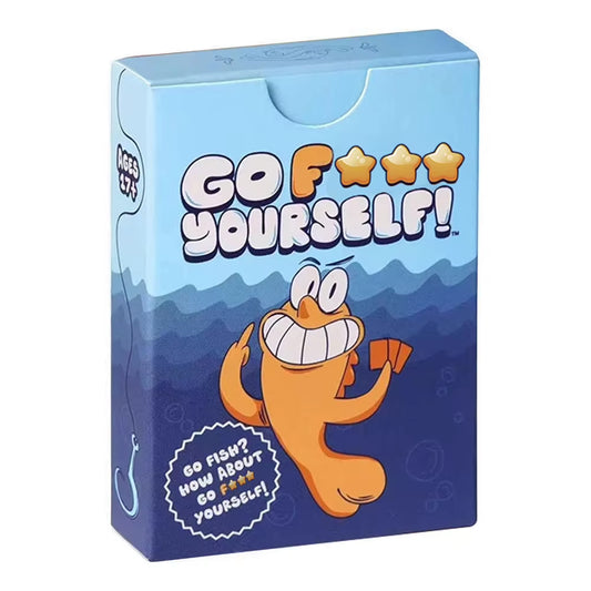 Go Fish Card Game Yourself Fun Gag Gift Hilarious Board Games with a Twist Night Family Interaction Party Game for 2+ Players