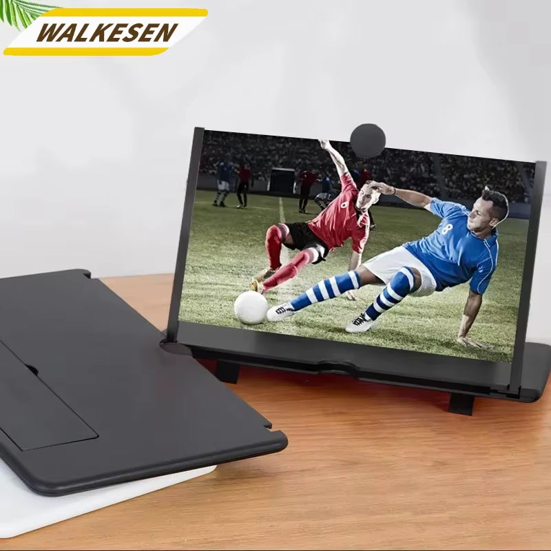 Cell Phone Screen Magnifier HD Video Amplifier Stand 