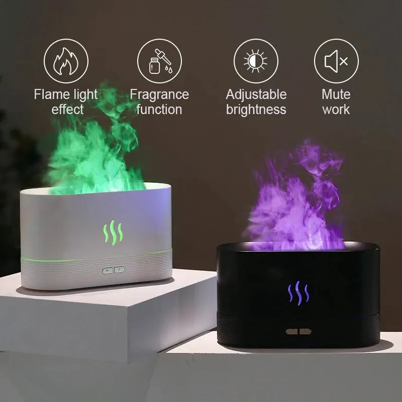 Aroma Diffuser Air Humidifier Ultrasonic Cool Mist Maker Fogger Led 