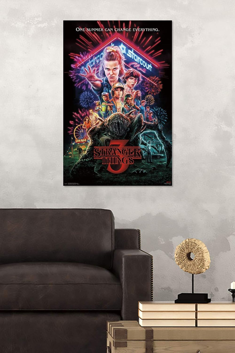 Netflix Stranger Things: Season 3 - One Sheet Wall Poster, 22.375" X 34", Unframed Version