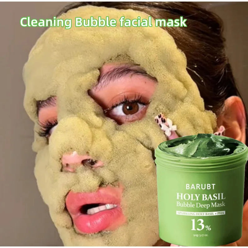 Pore-Cleansing Bubble Mask Korean Skincare 