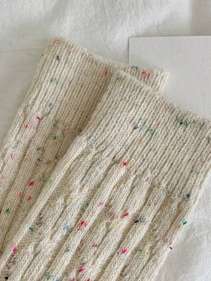 3Pairs Women'S Thick Warm Wool Vintage Style Mid-Calf Socks for Autumn and Winter, Fall