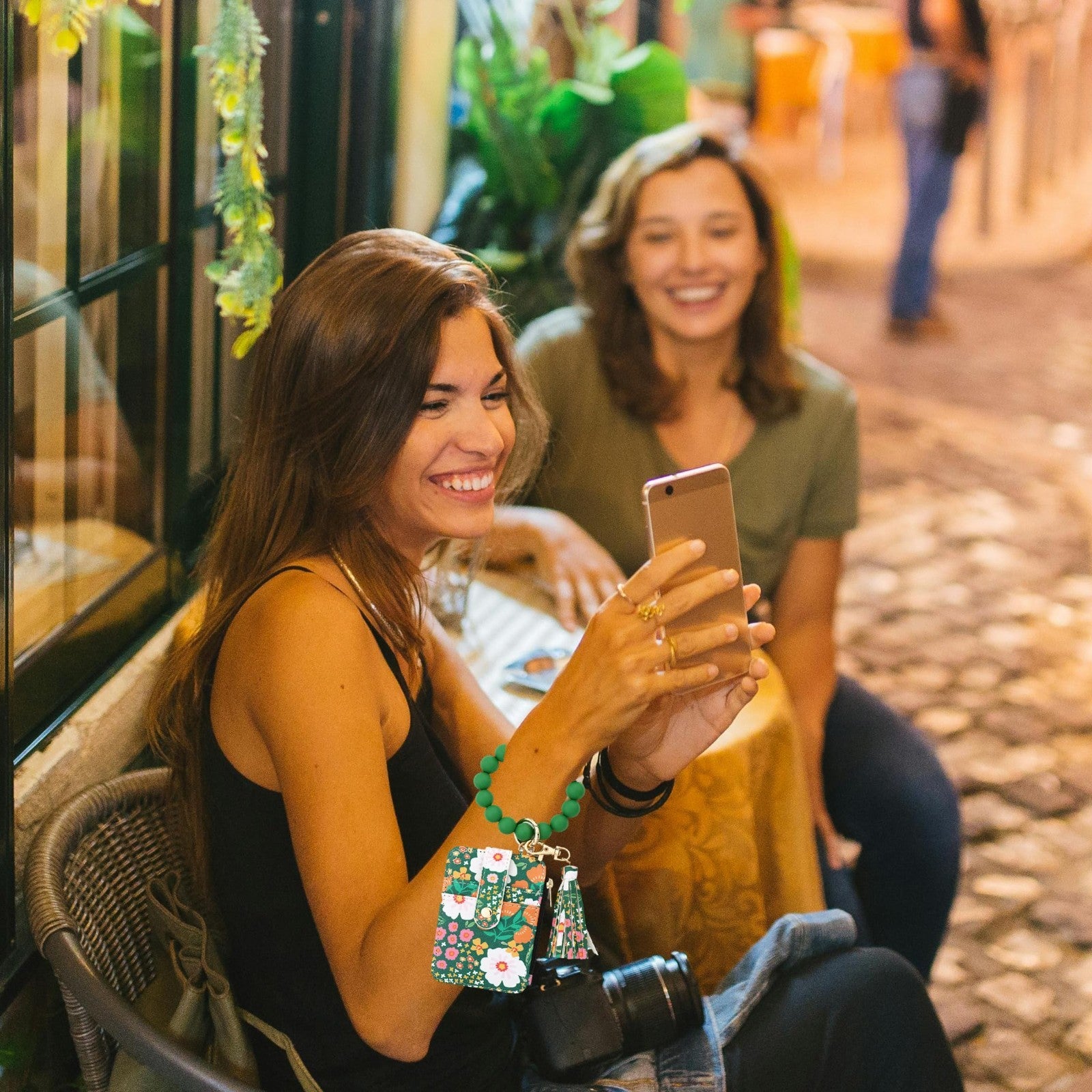 Women’S Tassel Wristlet Keychain - Wallet & Card Case in One, Christmas Gift