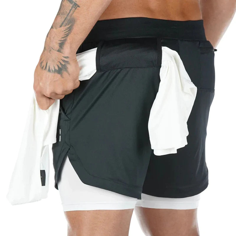 Running Shorts Men Gym Sports Shorts 