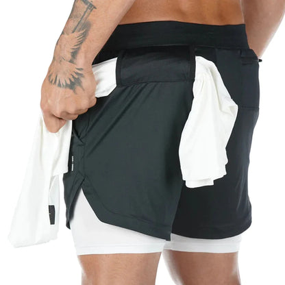 Running Shorts Men Gym Sports Shorts 