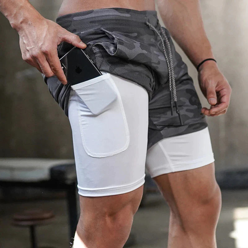 Running Shorts Men Gym Sports Shorts 