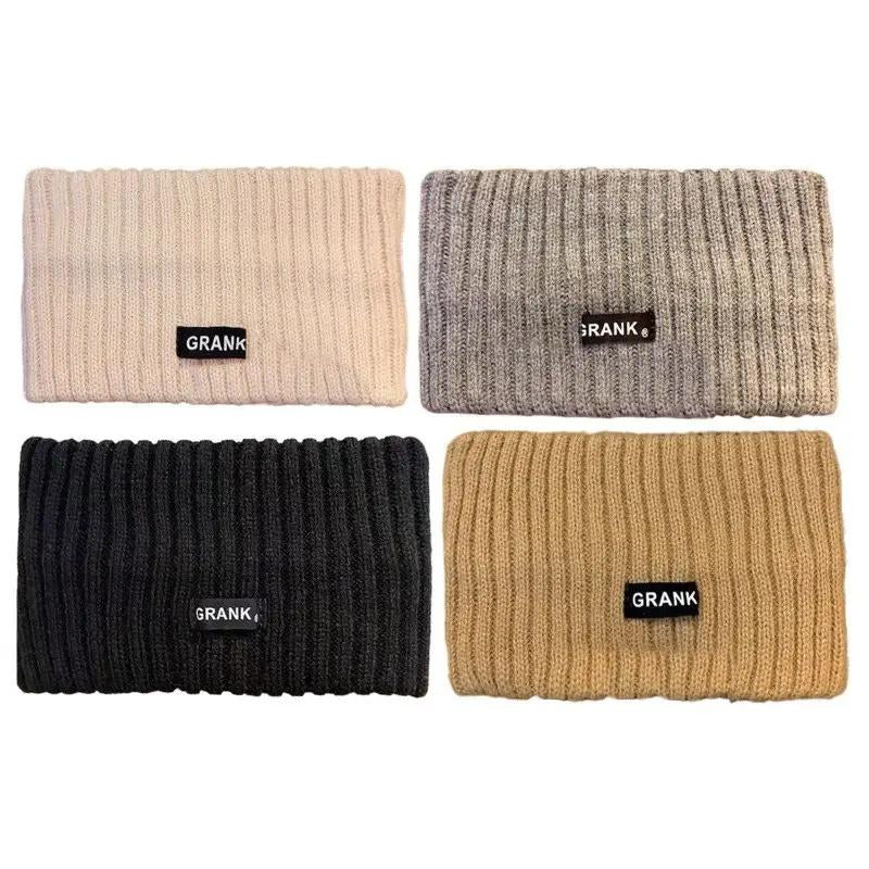 4Pcs Winter Warm Knitted Hat Set 